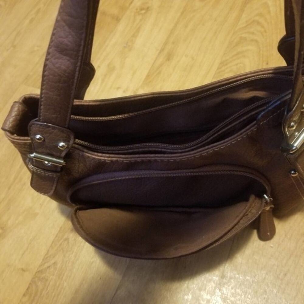 Like new condition stada brown leather purse‎ - Picture 2 of 5